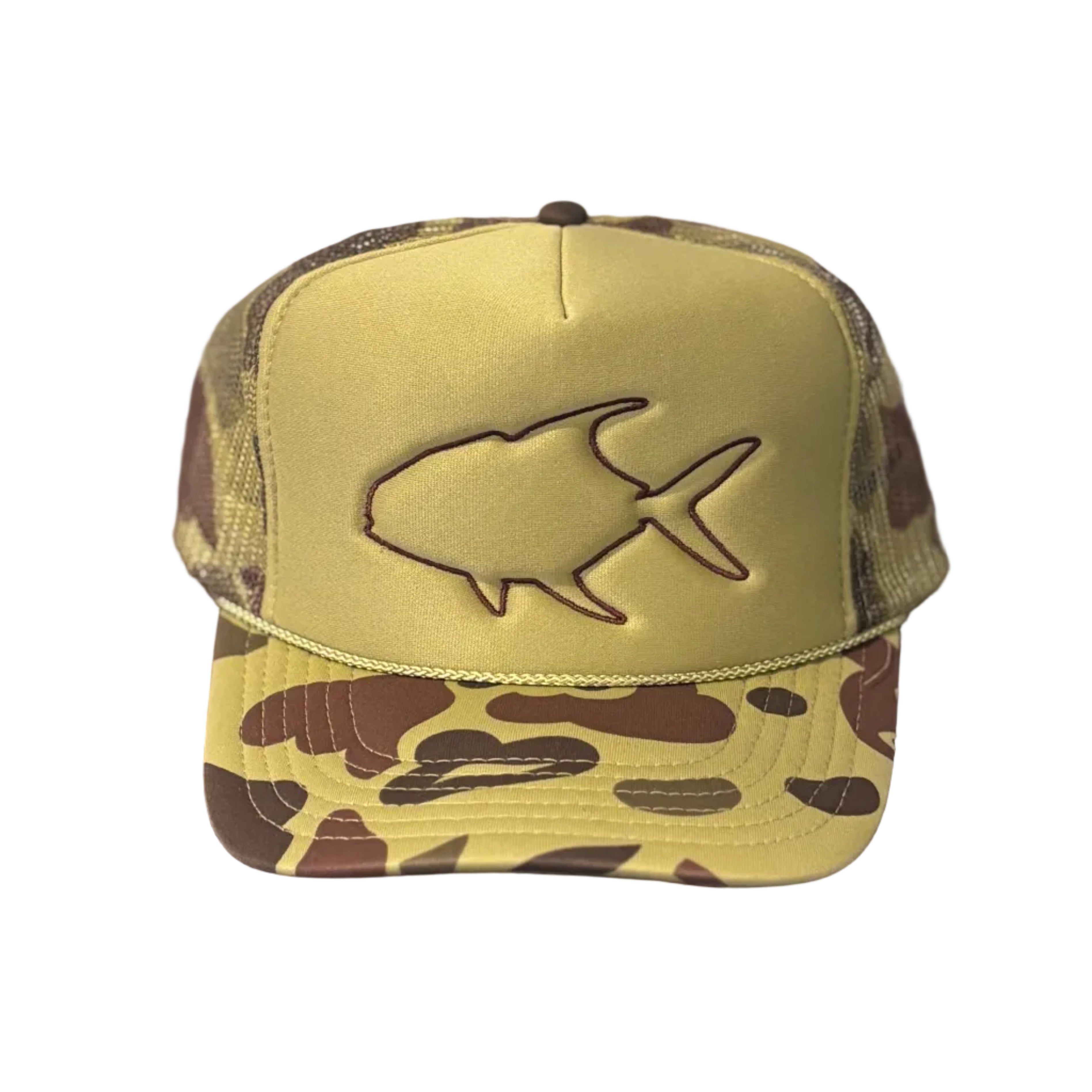 Camo Permit Outline Foam Trucker