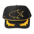 El Captain Gold Permit Outline Foam Trucker