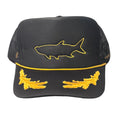 El Captain Gold Tarpon Outline Foam Trucker