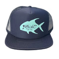 Navy & Light Blue More Left Permit Foam Trucker